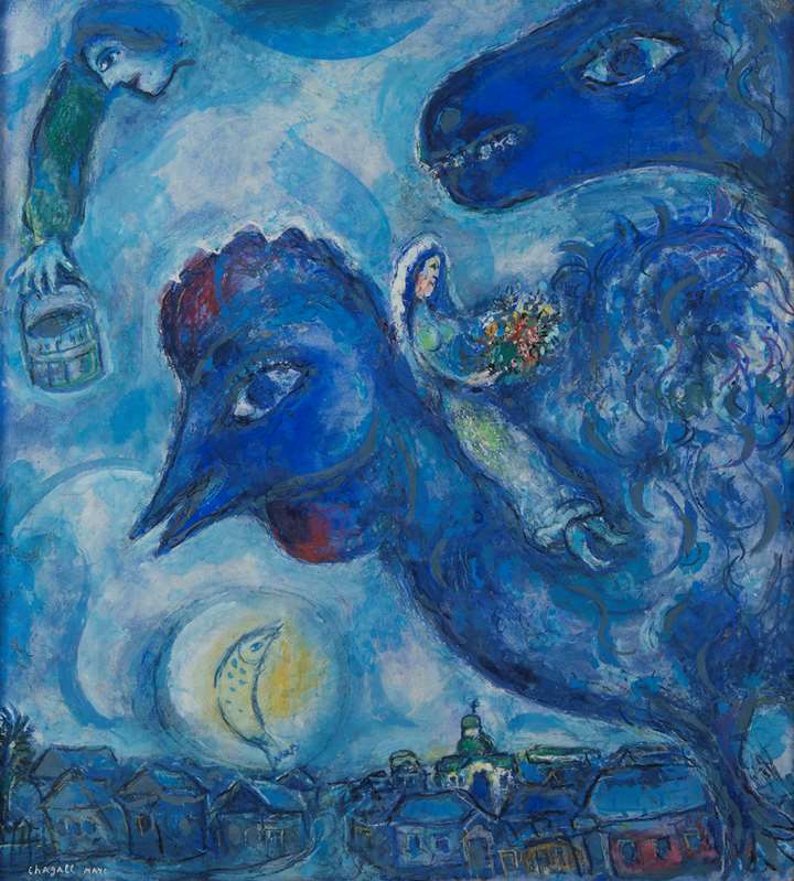 Le coq bleu ou Le rêve du village